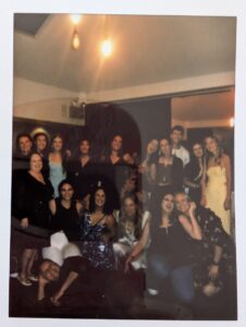 Group of people posing together at Narrevet’s 2024 Christmas Party and Awards Night.