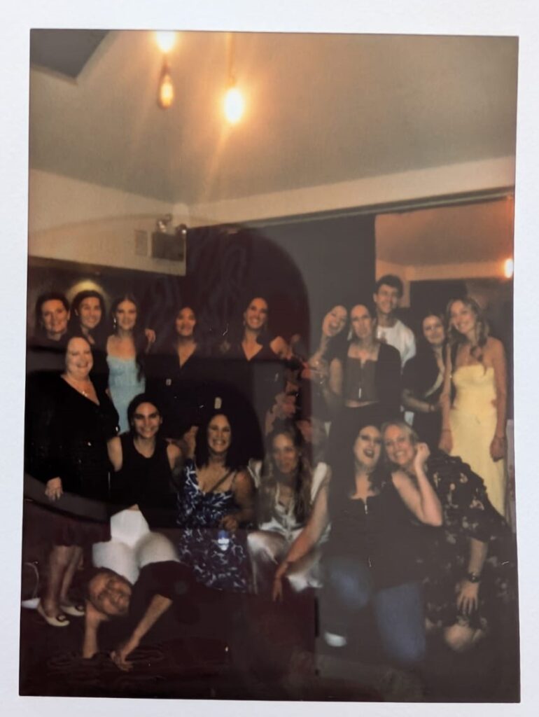 Group of people posing together at Narrevet’s 2024 Christmas Party and Awards Night.