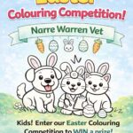 Narre Warren Vet Easter Colouring Competition